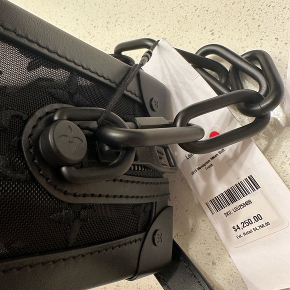 LOUIS VUITTON 2019 Monogram Mesh Soft Trunk - Picture 11 of 12